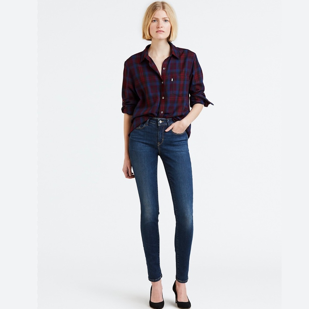 Levi’s mid rise skinny